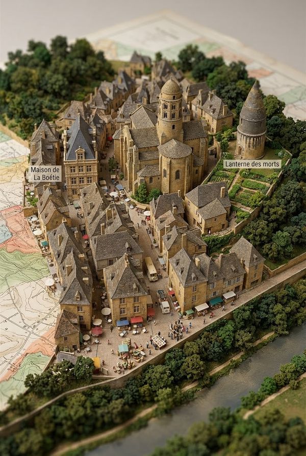 Diorama de Sarlat-la-Canéda