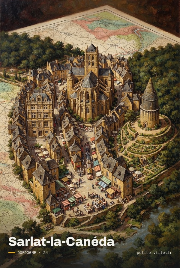 Aperçu du tirage de Sarlat-la-Canéda, PV-24-08