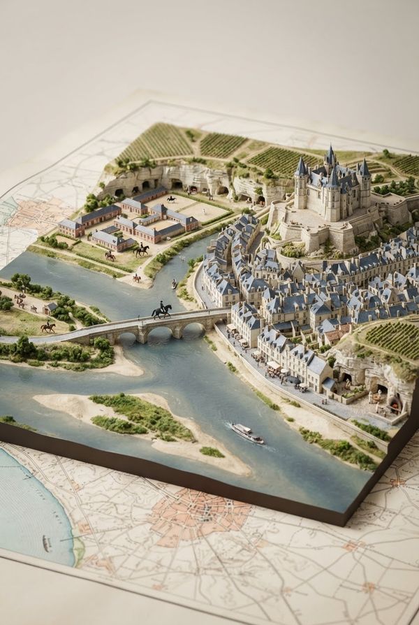 Diorama de Saumur
