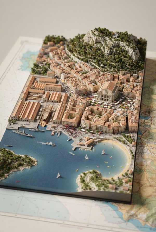 Diorama de Toulon