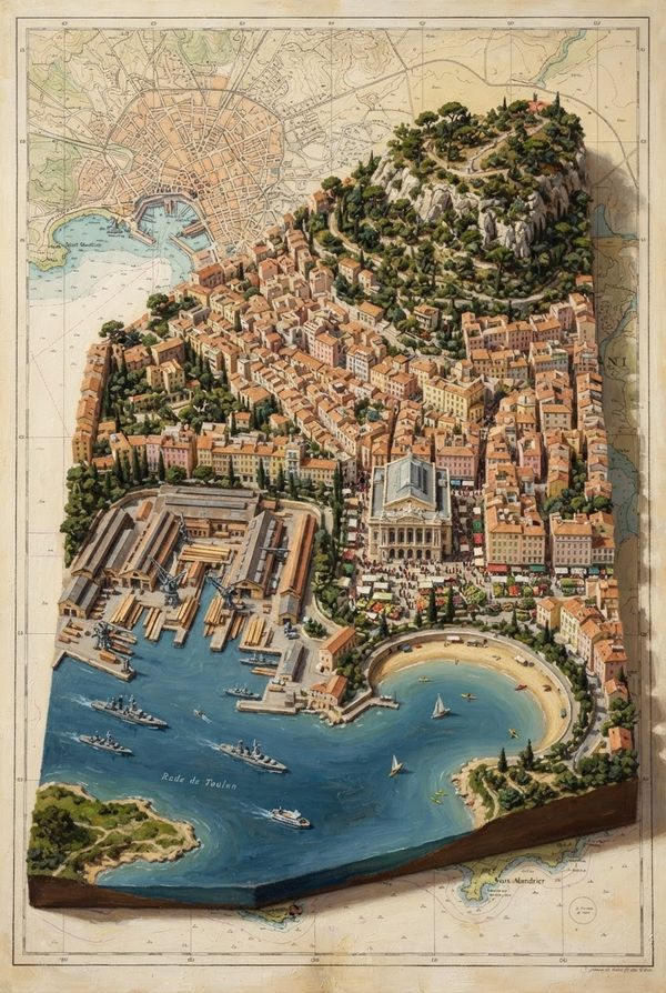 Diorama de Toulon, PV-83-92
