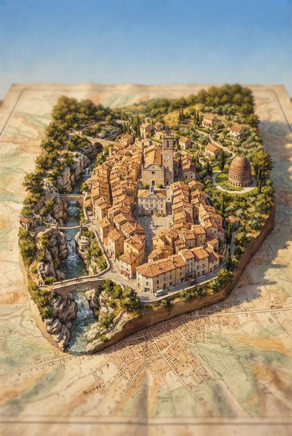 Trans-en-Provence en miniature, PV-83-105