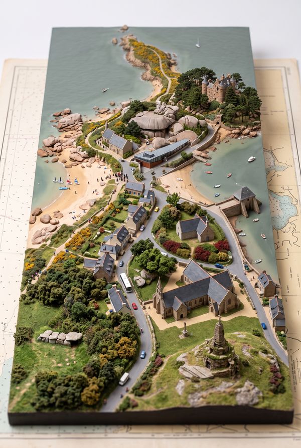 Trégastel en miniature