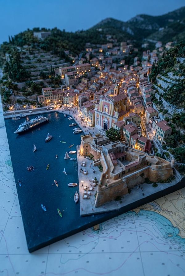 Diorama de Villefranche-sur-Mer