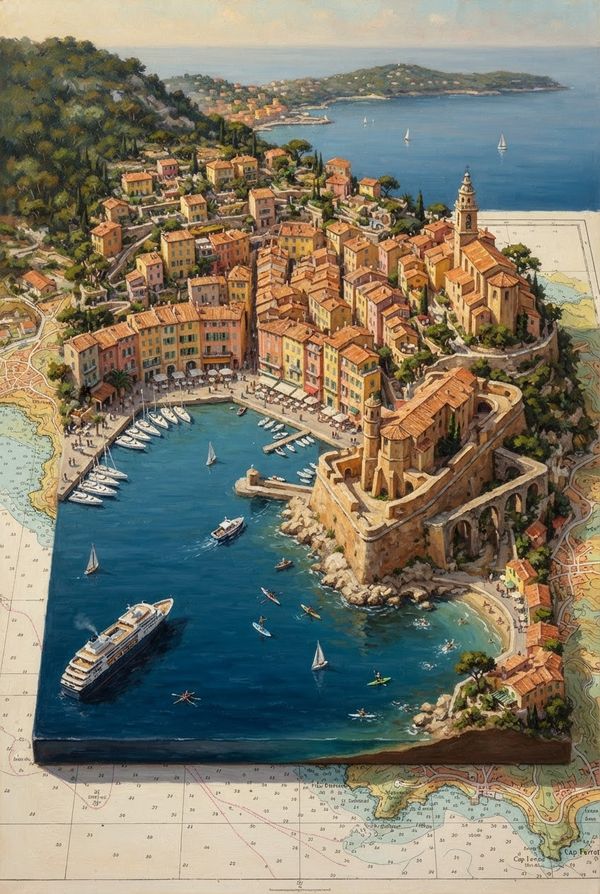 Diorama de Villefranche-sur-Mer, PV-06-102