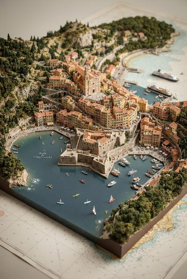 Diorama de Villefranche-sur-Mer, PV-06-98